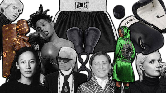Moda e boxe, boxe e moda.