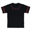 Evadere boxe t-shirt:  5 crosses oversize